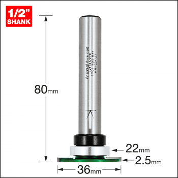 Trend Weatherseal Groover 2.5mm X 7mm - Code C211X1/2TC