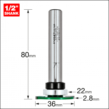 Trend Weatherseal Groover 2.8mm X 7mm - Code C212X1/2TC