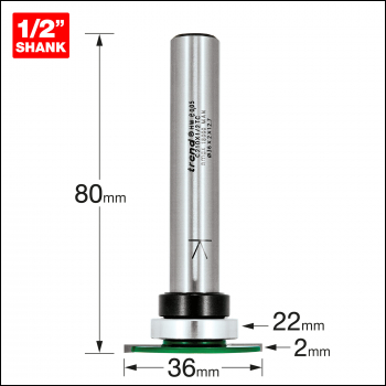 Trend Weatherseal Groover 2mm X 7mm - Code C210X1/2TC