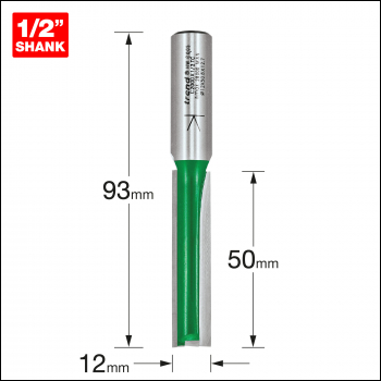 Trend Two Flute Cutter 12mm Diameter - Code C200DX1/2TC