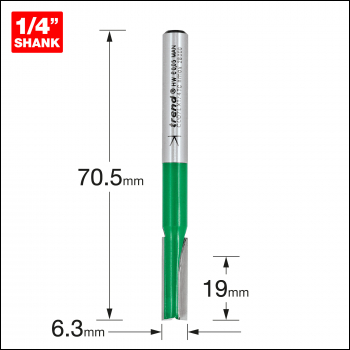 Trend Pocket Cutter 6.3mm Diameter - Code C007LX1/4TC