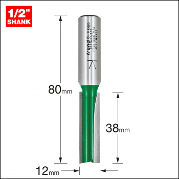 Trend Two Flute Cutter 12mm Diameter - Code C171AX1/2TC