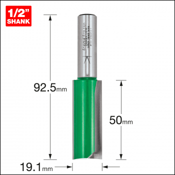 Trend Two Flute Cutter 19.1mm Diameter - Code C030BX1/2TC