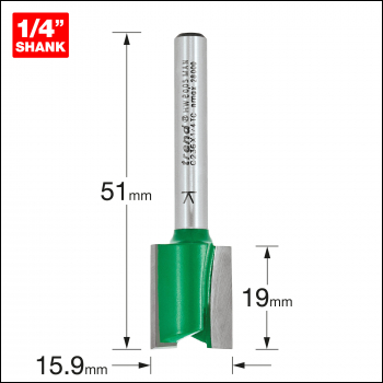 Trend Hinge Recess Cutter - Code C236X1/4TC