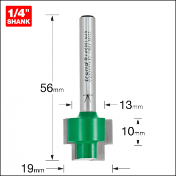 Trend 13mm Rebater - Code C230X1/4TC