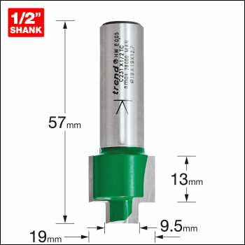 Trend 19mm Rebater - Code C231X1/2TC