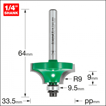 Trend Shoulder Profile Cutter - Code C077AX1/4TC