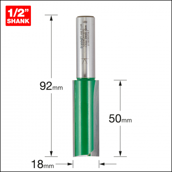 Trend Two Flute Cutter 18mm Diameter - Code C028CX1/2TC