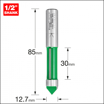 Trend Pierce Trim 12.7mm Diameter X 30mm Cut - Code C135AX1/2TC