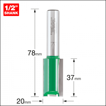 Trend Two Flute Cutter 20.0mm Diameter - Code C030DX1/2TC