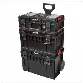 Trend Pro Modular Storage 3 Piece Cart Set - Code MS/P/SET3C