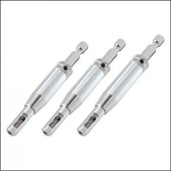 Trend Quick Release 3 Piece Drill Bit Guide Set - Code QR/DBG/SET