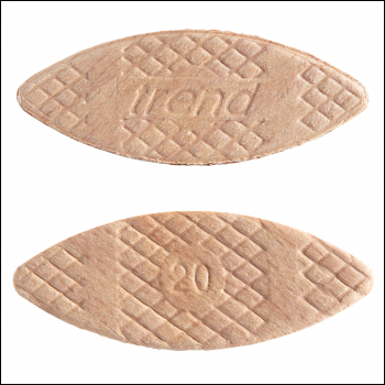 Trend No 20 Size Jointing Biscuits - 100 Pack - Code BSC/20/100