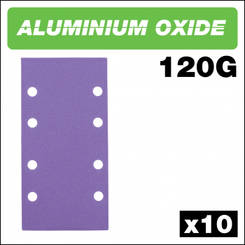 Trend 93 X 185mm 120g Third Sheet Sanding Pad, 10 Pack - Code AB/THD/120A