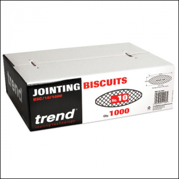 Trend Jointing Biscuits No 10 1000 Off - Code BSC/10/1000