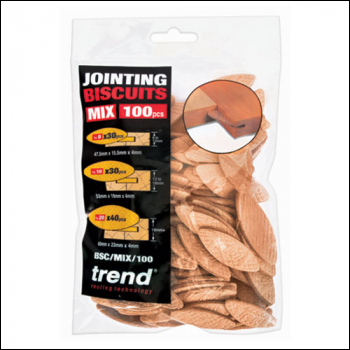 Trend Jointing Biscuits Mixed 0 10 20 100 Off - Code BSC/MIX/100