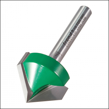 Trend Chamfer V Groove Cutter Angle=45 Degrees - Code C045X1/4TC