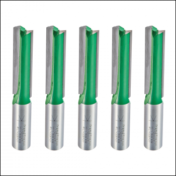 Trend Craft Pro 12.7mm X 50mm (1/2) Shank Worktop Router Cutter Bits - 5 Piece Kitchen Fitters Pack - Code CR/KFP/5