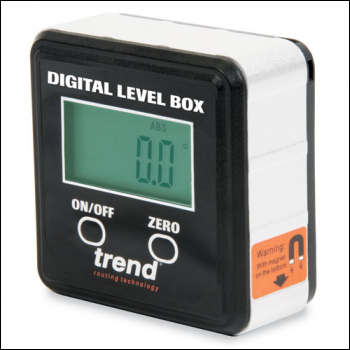 Trend Digital Level Box - Magnetic Angle Finder - Uk Sale Only - Code DLB