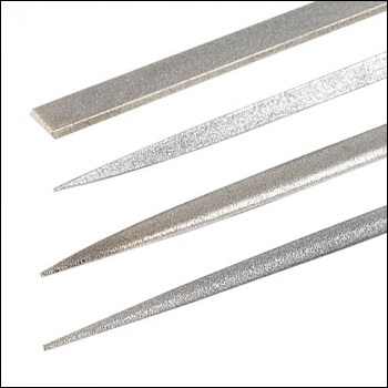 Trend Diamond Needle File - 4 Pack - Fine - Code DWS/NFPK/F