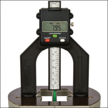 Trend Digital Depth Gauge - For Setting And Checking Depths For Routing And Sawing Applications - Uk Sale Only - Code GAUGE/D60