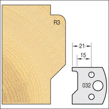 Trend Knife 40mm X 4mm Tool Steel (pair) - Code IT/3303240