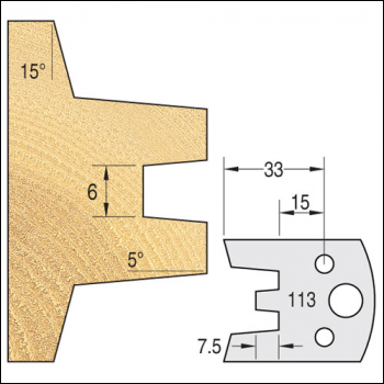 Trend Limitor 38mm X 4mm (pair) - Code IT/3411340