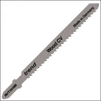 Trend Jigsaw Blade 100x2.5mm Cv Down-cut 5 Pack - Code JB/T101BR