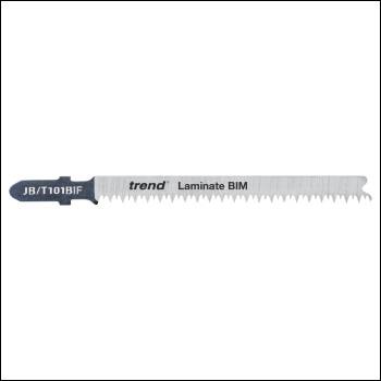 Trend Bi-metal Laminate Jigsaw Blade 100mm, 5 Pack - Code JB/T101BIF
