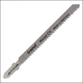 Trend Jigsaw Blade 100x2.5mm Cv Down-cut 25 Pack - Code JB/T101BR/25