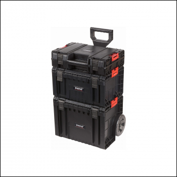 Trend Protransit 3pc Storage Set (cart, Box & Tool Case) - Code MS/T/SET3/A