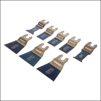 Trend Universal Multi-tool Blade Set, 8pc - Code MTB/SET/8