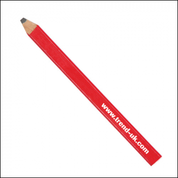 Trend Carpenters Pencils Red Medium 3 Pack - Code PENCIL/CR/3