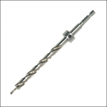Trend Pocket Hole Drill - 9.5mm Diameter Hss Drill For Use With Trend Pocket Hole Jig. Hex Shank Profile For Use With Quick Release Chucks. - Code PH/DRILL/95Q