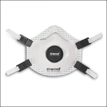 Trend Ffp3 Valved Mask 5 Pack - Code RPE/FFP3V/5