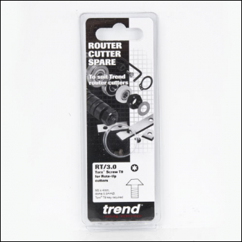 Trend Torx Screw M3.0x4mm 5.5mm Head Dia - Code RT/3.0