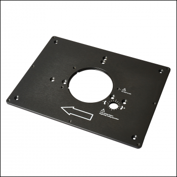 Trend Router Table Insert Plate Alloy - Code RTI/PLATE/A