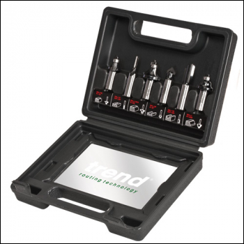 Trend 6pc Starter Cutter Set 12mm - Code SET/SS11X12MMTC