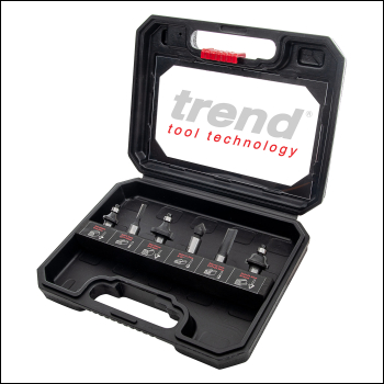 Trend 6pc Starter Cutter Set 1/4 - Code SET/SS11X1/4TC