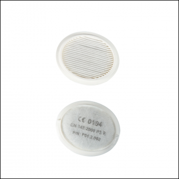Trend Air Stealth Respirator Mask Replacement Filters - Fast, Easy To Replace Set Of P3 Filters For The Stealth Half Mask. - Code STEALTH/1