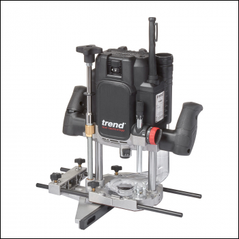 Trend 2300w 12mm Dual-mode Plunge Router 230v Eu - Code T14EK/EURO