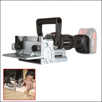 Trend T18s 18v Biscuit Jointer (tool Only, Bmc) - Uk & Eire Sale Only - Code T18S/BJKB