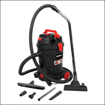 Trend 1200w Wet & Dry M-class Dust Extractor 230v Eu - Code T33A/EURO