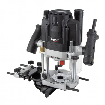 Trend 2200w 1/2 inch  Dual-mode Plunge Router 110v 32a Uk - Code T8ELK