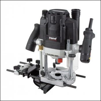 Trend 2200w 1/2 inch  Dual-mode Plunge Router 240v Uk - Code T8EK