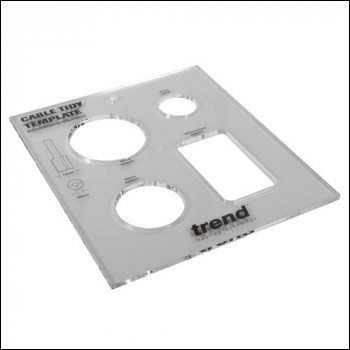 Trend Template Cable Tidy Insert - Code TEMP/CTI/A