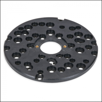 Trend Unibase - Router Base Adaptor. Allows Other Makes And Models Of Router To Use The Trend Guide Bushes For Increased Diversity. - Code UNIBASE