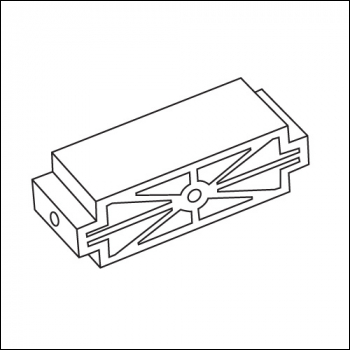 Trend Fixed End Block Plastic C/w M5 Insert H/jig/c - Code WP-HJ/C/03B