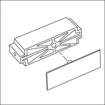 Trend Fixed End Block Plastic C/w Foot H/jig/c - Code WP-HJ/C/03C
