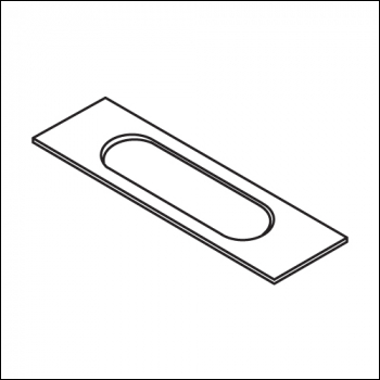 Trend Lock/jig Template 20 X 165mm Rounded Ends - Code WP-LOCK/T/329